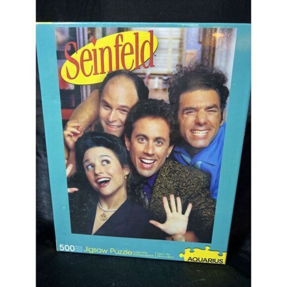 NEW Aquarius Seinfeld Group 500 Piece Jigsaw Puzzle